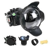 Seafrogs Underwater Housing For Sony A7C Ii / A7Cr With Wa005A Long Dome Port, [40M/130Ft] Waterproof Scuba Housing Case For Sony Alpha 7C Ii A7Cr With Fe 24-70 Mm F2.8 G, Fe 24-105Mm F4 G