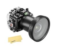 Seafrogs Underwater Housing for Sony A7R V A7r5+ PL100 Long Flat Port [40m/130ft] Waterproof Case for Sony ILCE-7R V+ 24-70mm F2.8 GM, 90mm f/2.8 G Lens