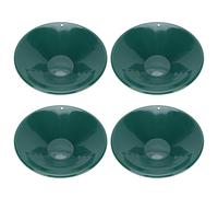 SEAFRONT 10 Inch Gold Prospecting Pan, 90° Internal Thread Design Green ABS Material Lightweight for Placer Gold Mining and Mineral Recovery