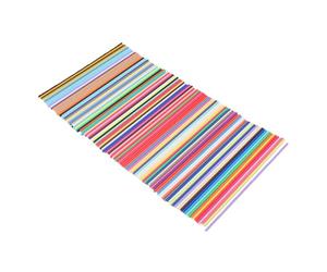 SEAFRONT 110PCS 3D Pen Filament Refills, 22 Colors PCL Printing Filament 2.5mm Diameter 15cm Length with Ultra Soft Smooth Printing for Kids Beginners Educational Projects