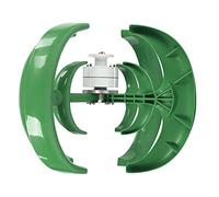 SEAFRONT 1200W Vertical Axis Wind Generator, High Efficiency Alloy Steel Wind with Controller for Boats Cabins Mobile Homes, 45m/s Safe Speed 0.9M Vane/Wing Diameter Hybrid (24V)