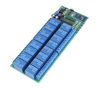 SEAFRONT 16 Channel Wireless Relay Bluetooth Module, Remote Control Switch for, 12V with 5 Commands and 10 Meter Range