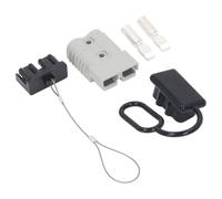 SEAFRONT 175A 600V Battery Connector Quick Connect Modular Power Connectors with Silicone Cover, Copper Terminal for Auto, Trailer Driver