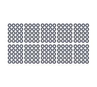 SEAFRONT 20 Sheet 3D Scanning Marker 3D Scanner Positioning Targets Tracking Dot Reference Point 12mm Inner 19mm Outer Diameter