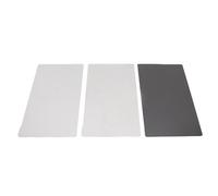 SEAFRONT 2PCS Flexible Build Plate Replacement Removable Printing Bed for Photon Mono M7 M7Pro 3D Printer 228x131mm with Brushed Surface High Elasticity Stainless Steel