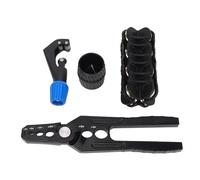 SEAFRONT 3/8in Handheld Tubing Straightener Metal Pipe Repair Kit Pipe Rounding Pliers Set Auto Repair Tool