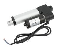 SEAFRONT 3000N Electric Linear Actuator Motion, Motorized TV Lift Stand with Remote Control, Mini Actuator for Massage Bed Electric Sofa, 100mm Stroke, Bulk Sale for Industrial System, (12V)