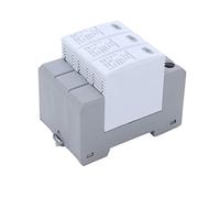 SEAFRONT 3P Voltage Protector, Mystical/Fantasy Retardant PC Material, 1000V DC Arrester for Solar Panels, Overvoltage Protection Device