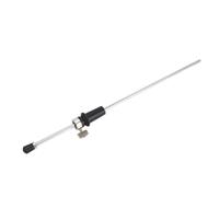 SEAFRONT 4/4 Cello Tail Rod Cello Endpin Tail Support Sturdy Nylon Metal Anti Slip Adjustable Height with Knob for Professional Musicians