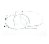 SEAFRONT 4Pcs 4/4 Violin Strings Set Violin Strings Steel E A D G Full Set Replacement Parts for Learners