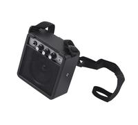 SEAFRONT 5W Portable Mini Guitar Amplifier, Overdrive Function, Lightweight Design, for Outdoor Practice and Traveling Guitarists (Black)