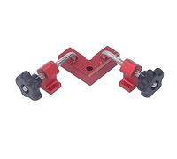 SEAFRONT 90 Degree Positioning Square Right Angle Clamp, Aluminum Alloy Tool with Adjustable Fixing Clamp for Woodworking Projects and Cabinet Assembly