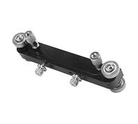 SEAFRONT Adjustable Nut Sander, Aluminum Alloy Bridge Sander for Guitar and Bass, Perfectly Squares Nuts and Saddles for Luthiers (Black)