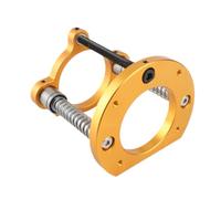 SEAFRONT Adjustable Router Lift, Sturdy Aluminum Router Base, Manual Height Adjustment for DIY Woodworking Projects, Gold