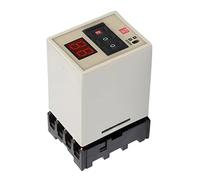 SEAFRONT AH3 DM Delay Timer Relay, Plastic Casing, LED Display, 0.01 Seconds to 99 Hours for Automation Control Applications (DC 12V)