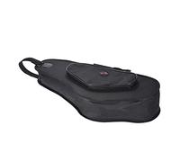 SEAFRONT Alto Saxophone Gig Bag 600D Oxford Padded Sax Case with Double Zipper 15mm Foam Board Adjustable Shoulder Strap Music Pocket for Players Practice Travel