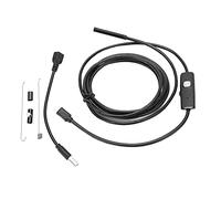 SEAFRONT AN97-5.5 Endoscope Camera USB Port, 5.5mm Lens IP67 70°, Inspection Borescope Wireless Ultra Slim HD Snake for Smartphones, 5V DC with Adjustable LED Light, Convenient (5M)