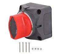 SEAFRONT Battery Disconnect Switch Digital Voltage Display 200A DC5-60V Battery Power Cut Master Switch for Car RV Trailer