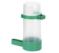 SEAFRONT Birds Drinking Container Plastic Automatic Water Dispenser 140ml Round Livestock Feeder with Smooth Edge Resistant for Bird Cages Farm Poultry