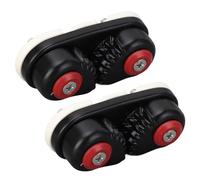 SEAFRONT Boat Cam -Sive Progressive Tooth Design Stainless Steel -Steel Fairlead, 2PCs Marine Cam for Sailboat, Canoe