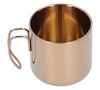 SEAFRONT Coffee Cup 400ML 304 Stainless Steel Tea Cup Mug Portable (Rose