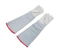 SEAFRONT Cryogenic Gloves Water Proof Liquid Nitrogen Protective Cowhide Gloves Cold Protect Suitable for LNG Gas Stations Dry Ice Handling