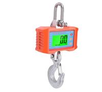 SEAFRONT Digital Crane Scale 2000kg 4400lb Accurate LED Display with Remote Control Data Hold Tare Reset for Industrial Farm Factory Construction