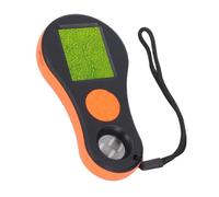 SEAFRONT Digital Magnifier, 2in Screen Handheld 500X Magnifying Glass with 8 LED Lights for Reading Students Experiment Inspection, Supports 12 Languages