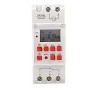 SEAFRONT Digital Timer Switch with LCD Display, 30A Power Control | Programmable timer, Real-time control, 20 On Off cycles