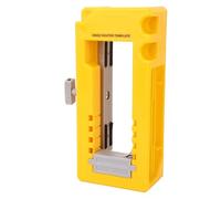 SEAFRONT Door Hinge Jig and Template with Self Centering Drill Bit Sliding Mechanism for 3-5 Inch Hinges Square Radius 1/4 or 5/8 Inch