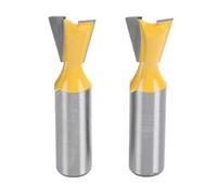 SEAFRONT Dovetail Router Bit Set Carbide Tipped Milling Cutter 1 2 Inch