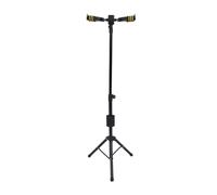 SEAFRONT Dual Guitar Stand Auto Locking Mechanism Floor Guitar Holder with Gravitys Auto Lock System for Bass and Ukulele