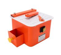SEAFRONT Electric Cardboard Cutter Craft Paper Trimmer Classroom School Art Class Paper Trimmer 45W Safety Switch Concealed Cutter for Kids 5+ (Plastic 3)