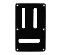 SEAFRONT Electric Guitar Rear Cover, PVC Plastic Backplate with 6 Screw Holes, Protects Circuit Wiring, Compatible with Various Electric Guitars