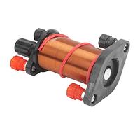 SEAFRONT Electromagnetic Induction Coil Kit, Metal Primary Secondary Coil Set with 200 370 Turns for Middle School Physics Experiments