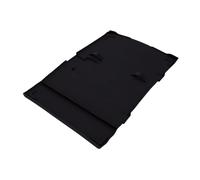 SEAFRONT Filament Waste Collection Mat, 3D Printer Waste Pad | 3D Printer Purge Catcher Tray, Silicone, Anti Static Soft Build Plate Cover with Dual Handles, Raised Edges, with Brush