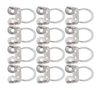 SEAFRONT Finger Picks Adjustable Stainless Steel for Guitar Banjo Ukulele 12Pcs Wear Resistant Tool (Silver)