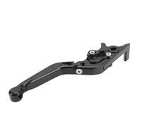 SEAFRONT Folding Brake Levers CNC Aluminum Adjustable Brake Handle 6 Angle Foldable Design Ergonomic Grip for C125 Super Cub CT125 DAX125 ST125 Riders (Black)