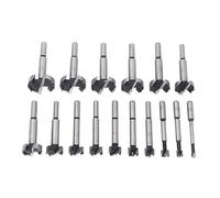 SEAFRONT Forstner Drill Bit Set 16-Piece, 1/4 to 1 5/8 Inch Multi-Tooth