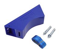 SEAFRONT Gas Cylinder Wall Bracket Plastic Steel Construction with 59 Inch Safety Strap Lightweight Fixing Bracket for Hospital Laboratory Factory Use (Blue)