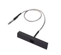 SEAFRONT Guitar Pickup Bar, High Sensitivity Metal Piezo Pickup for Violin, Easy Install with 60mm Lead and 2.5mm Plug for Musicians