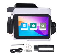 SEAFRONT Handheld Inkjet Printer Mini Portable Easy Coding HD Touch Screen Compatible with Type C Interface for Custom Designs Print on Glass Cloth Plastic with 28 Languages
