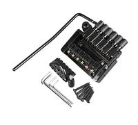 SEAFRONT Headless Guitar Bridge Set, Metal Electric Replacement Parts for Headless Guitar, Stylish Design with Vibrato System for Musicians