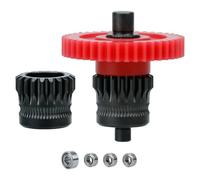 SEAFRONT Hot End Extruder Gear DLC Coated Hardened Steel 3D Printer Gear Kit for Ender 3 V2 Neo Ender 3 S1 Pro