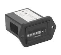 SEAFRONT Industrial Hour Meter Snap in Mechanical Hour Meter Rectangular Hour Meter Quartz Hour Meter Engine Hourmeter DC12-36V