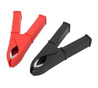 SEAFRONT Insulated Clamp/Holder, Pure Copper Test Terminal Clamp/Holder, Excellent Conductivity, Durable Brass, 100A Current, Ideal for Battery Testing and Experimental Use