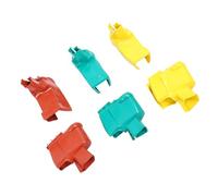 SEAFRONT Insulation Cover Set 6PCS Durable Silicone Rubber High Voltage Protection for Electrical Devices
