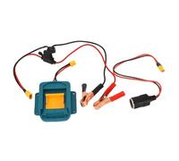 SEAFRONT Jumper Cable 8AWG Heavy Duty Jumper Starter, ABS Silicone Rubber Tin Plated Copper, 200C 392F Heat Proof, for Cars Trucks RVs Campers with BL1840 Compatible Adapter