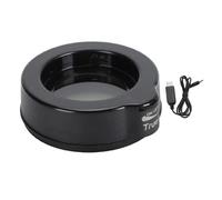 SEAFRONT LED Microscope Circle Light with Anti Oil Mirror Brightness Adjustable for Research and Inspection Work DC 12V