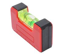 SEAFRONT Magnetic Level Ruler Magnetic Bubble Level with Large Bubble 6cm Scale 0.5mm Accuracy for Measurement Tool